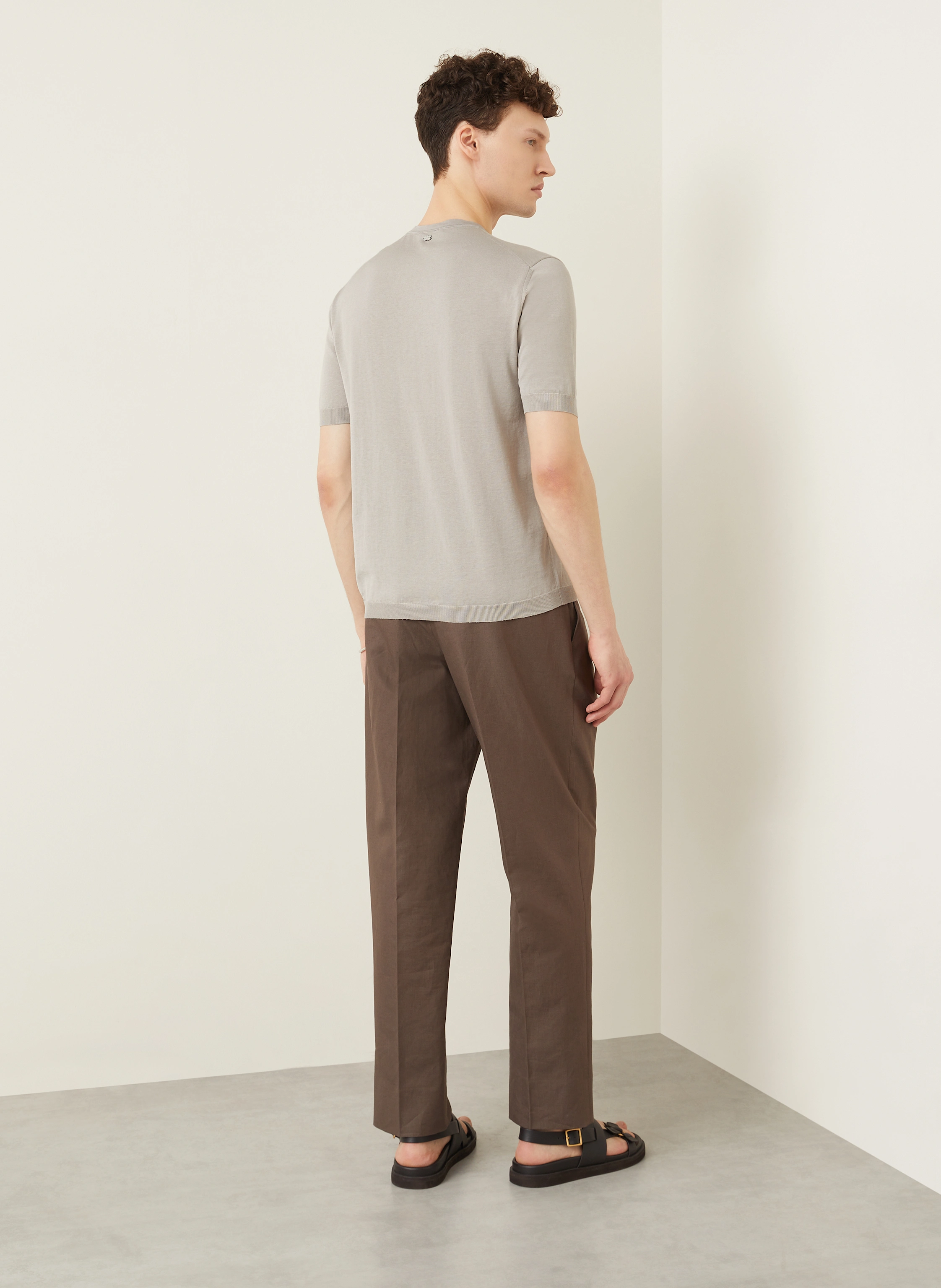 AGNONA T-Shirt mit Seide