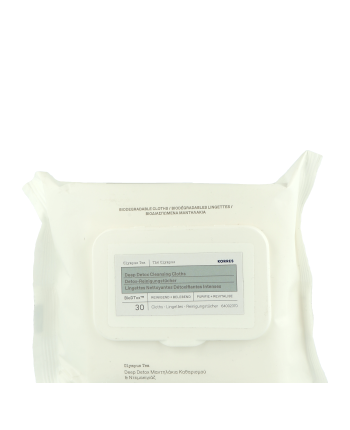 Korres Cleansing Olympus Tea Deep Detox Cleansing Cloths 30-Stück
