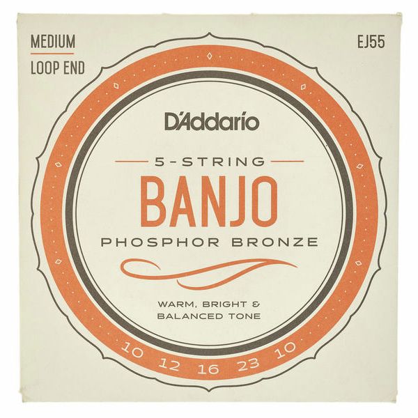Daddario EJ55 Banjo Set