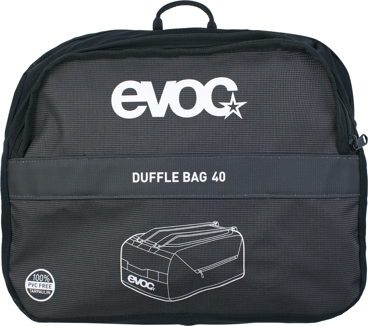 EVOC Duffle Bag 40 L Carbongrå