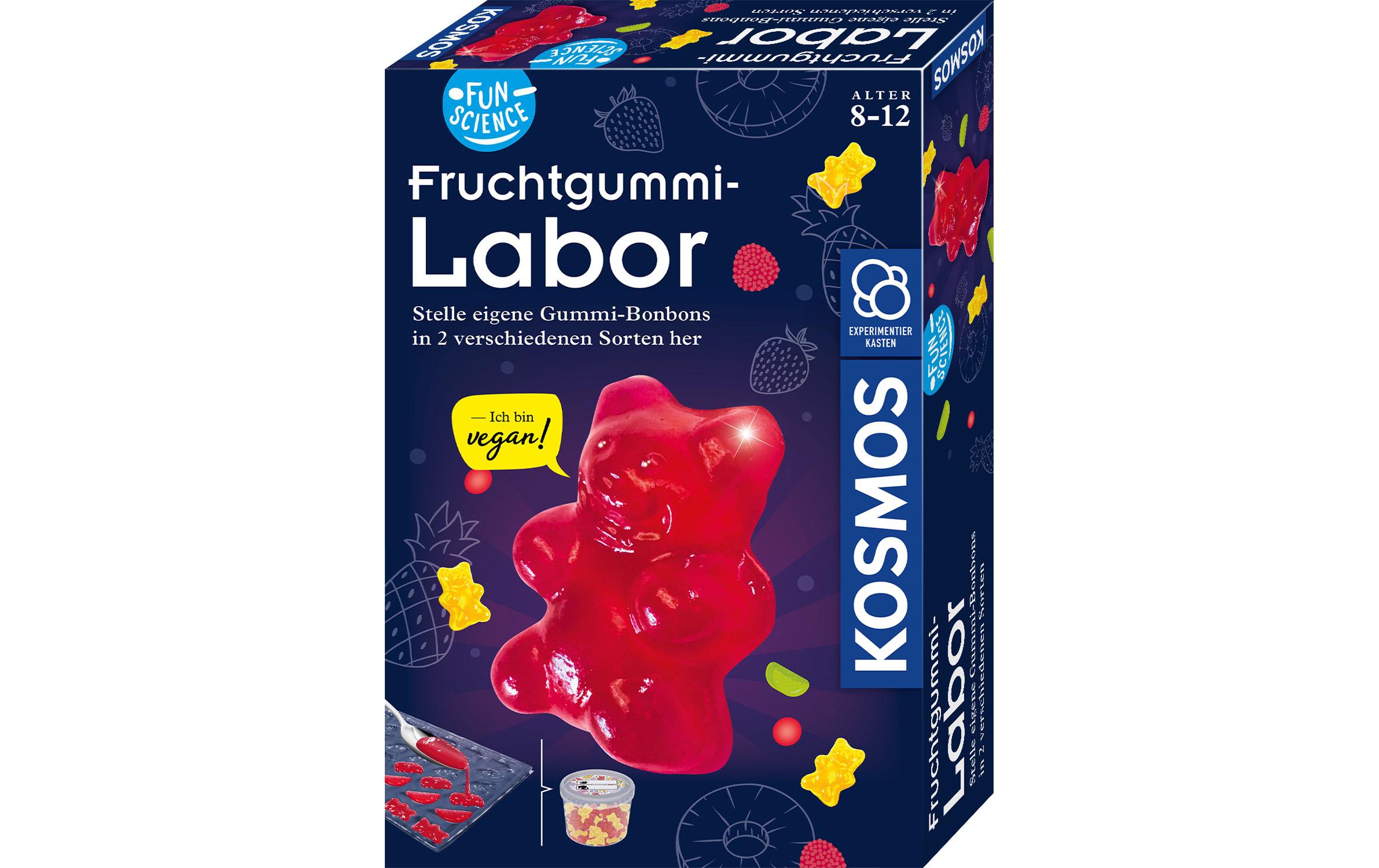 Experimentierkasten Fun Science: Fruchtgummi-LaborGummibärchen in zwei leckeren Sorten herstellen