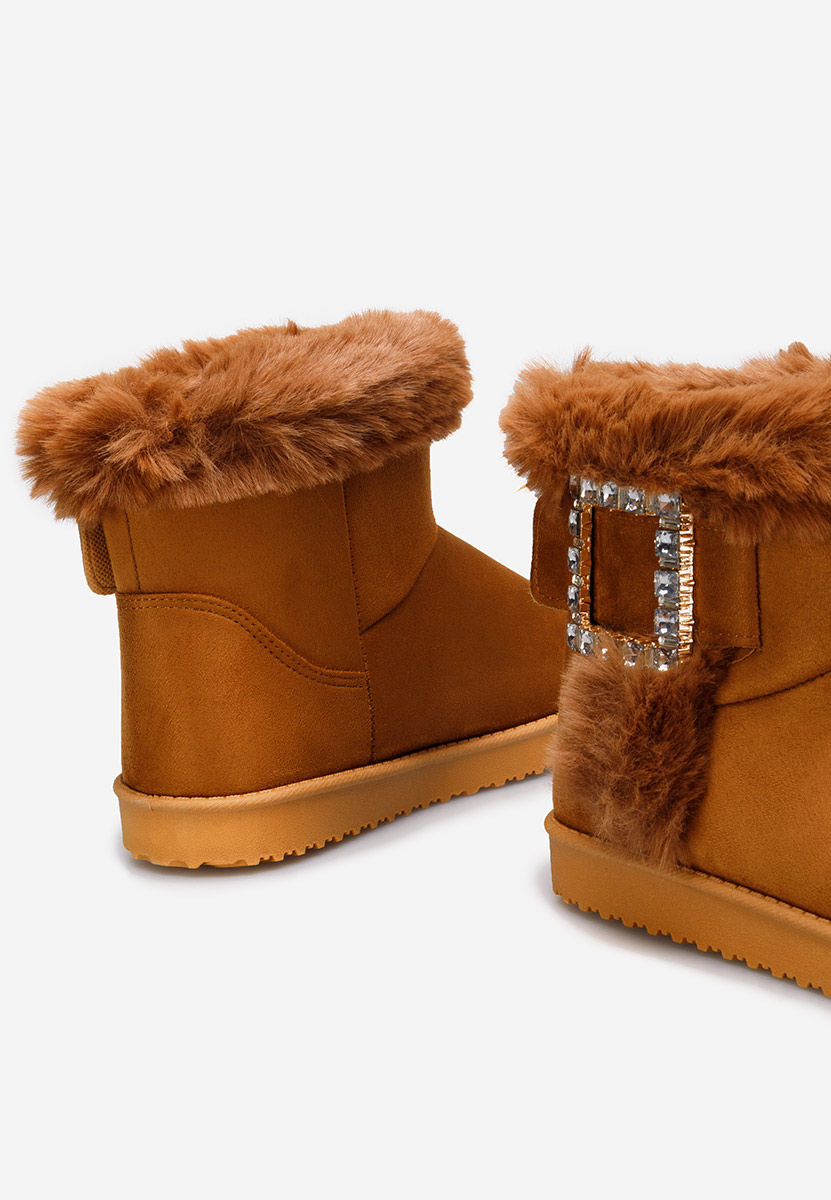 Bottes courtes femme chameau Noranda V2