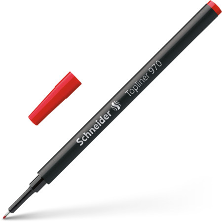 Schneider Topliner 970 Refill Fineliner-Mine - rot - 0.4 mm