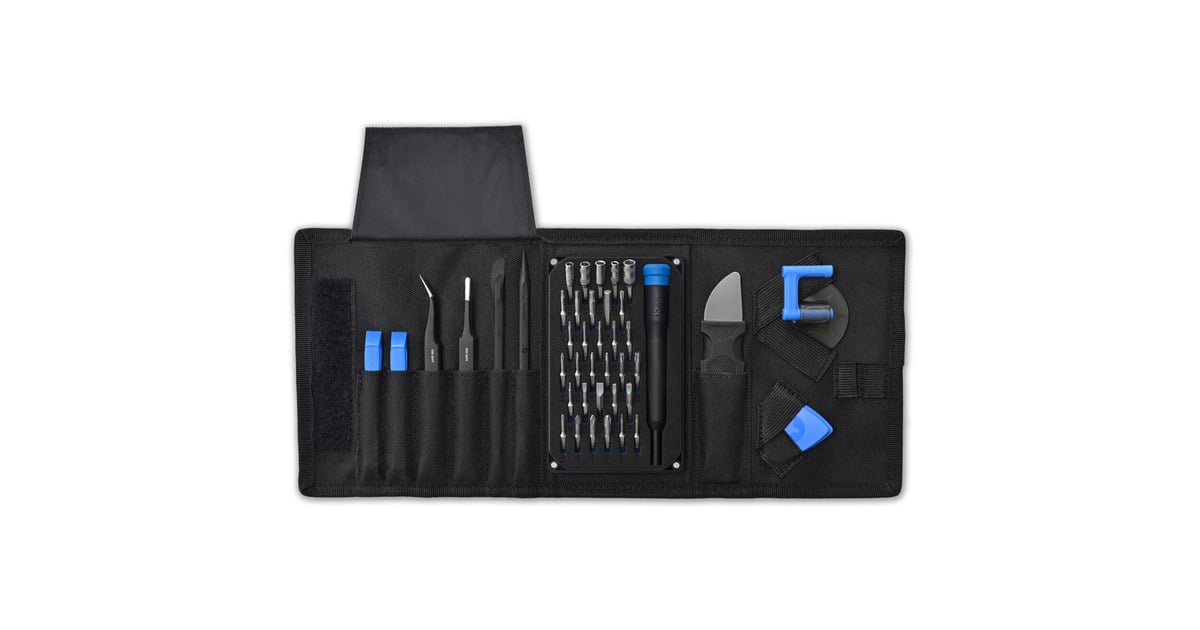 iFixitPro Tech Go Toolkit gereedschapsset  (Zwart/blauw)