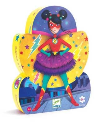 Super Star Silhouette: 36 Piece Puzzle