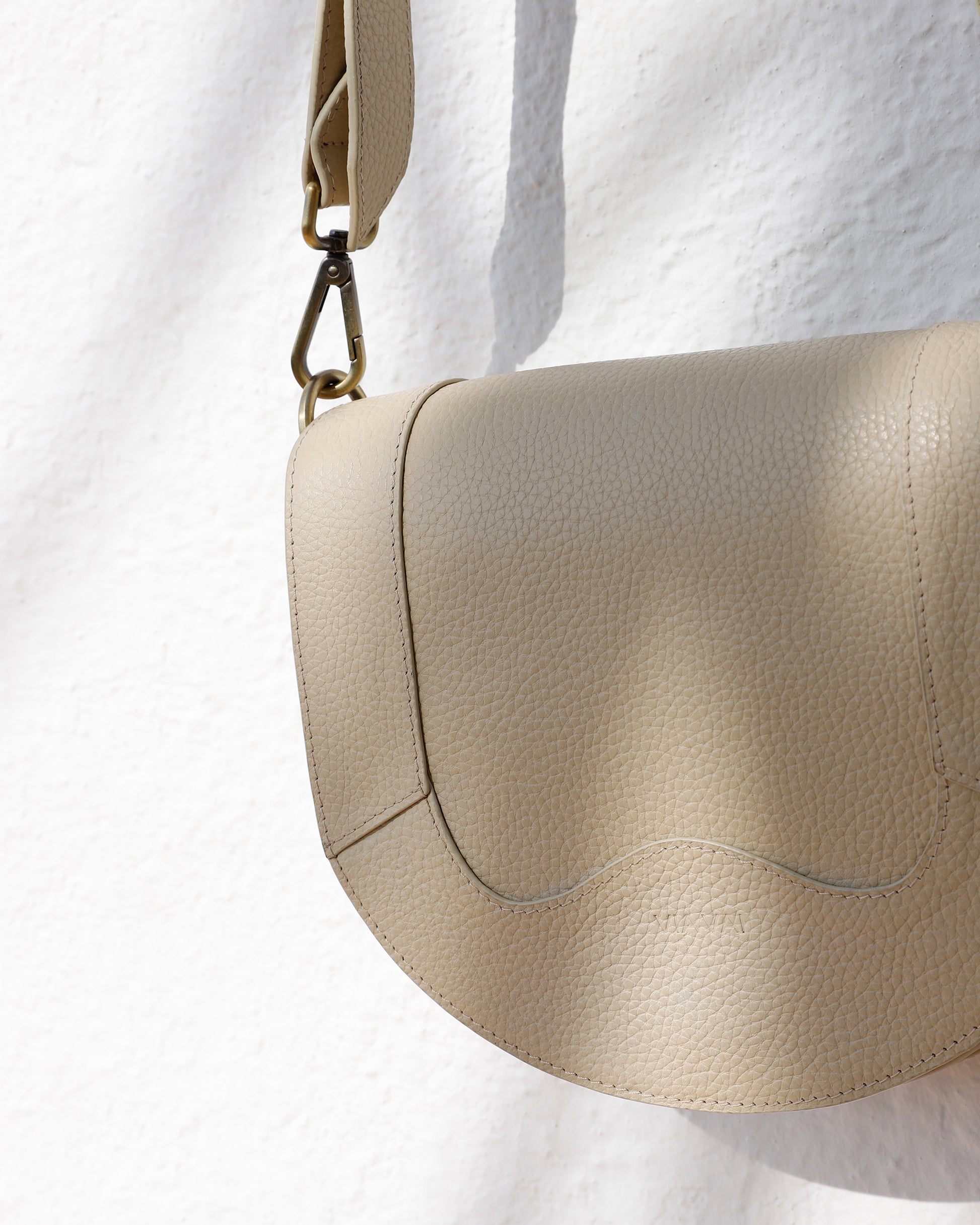 VIA VAI beige crossbody tas  Mae Lizzy
