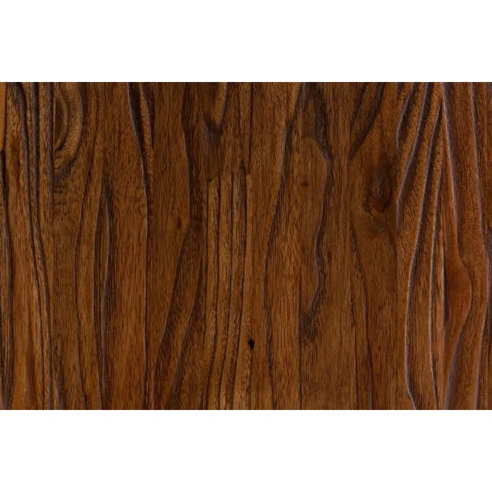 CLP Barkruk Skelde zwart Frame - Hout - walnoot