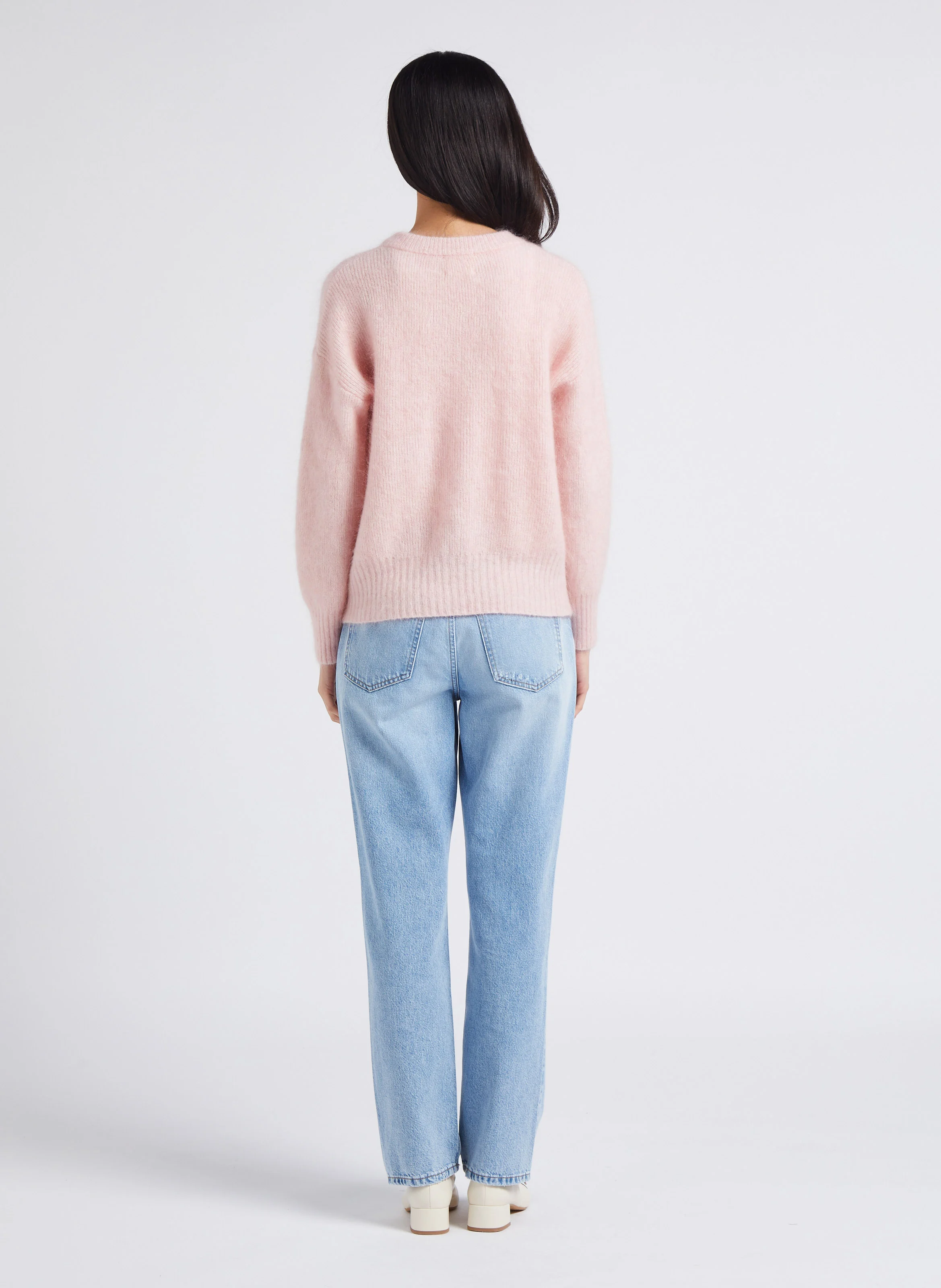 BLONDINE - Babies petit talon en cuir | Multicolore