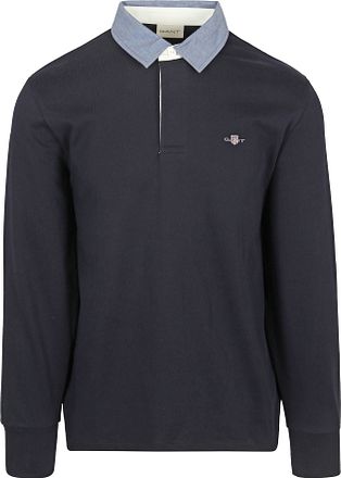 Gant Heavy Rugger Shield Polo Navy 2004082-433 kopen