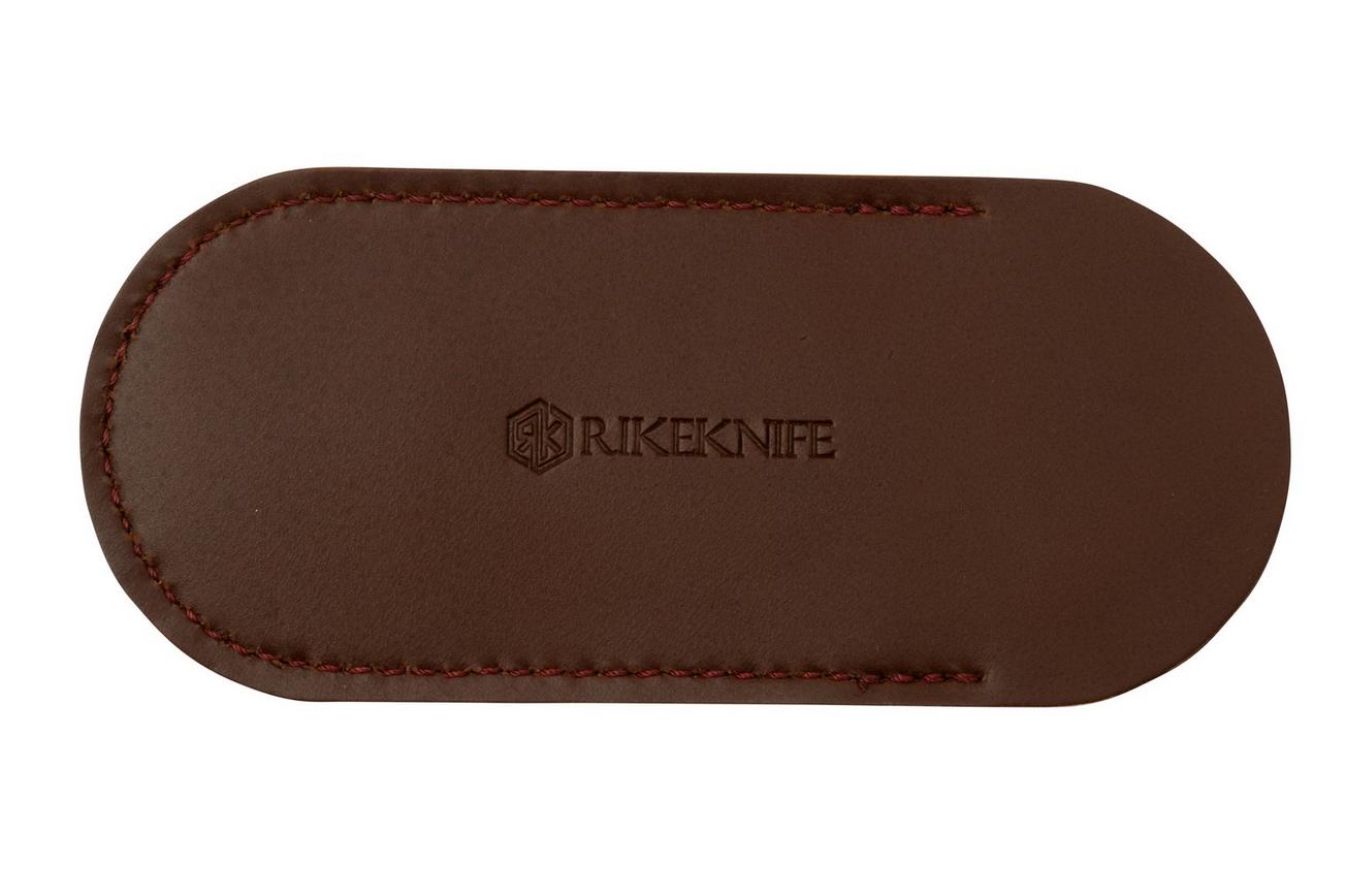 Rike Knife Thor 5 Bead Blasted M390, Dark Gray Titanium, integraalzakmes