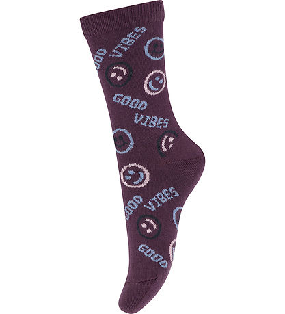 Melton Socken - Smiley - Hortensie