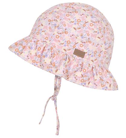 Melton Sonnenhut - UV50+ - Shell Rose m. Blumen