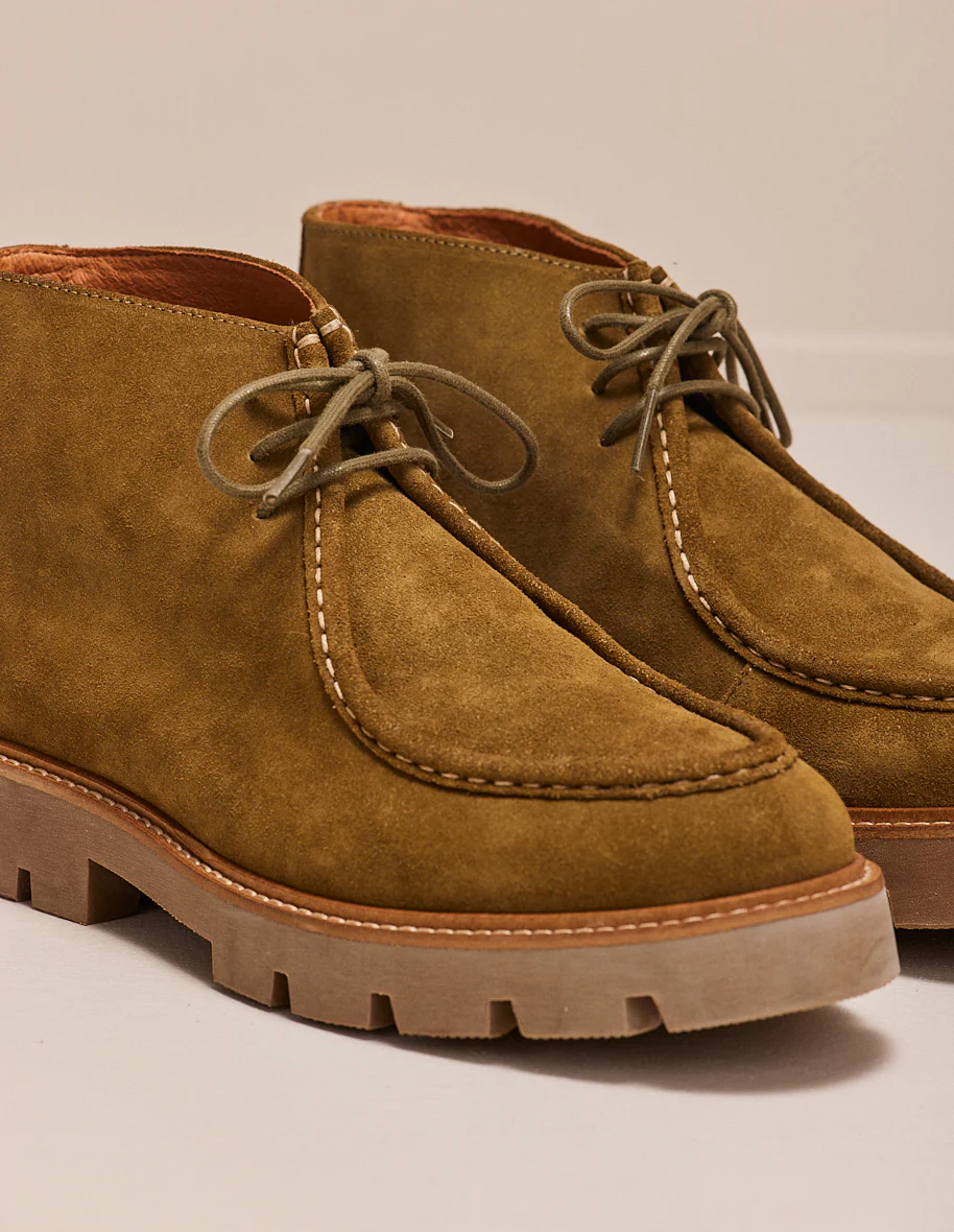 Bottines Grégoire - Suède kaki