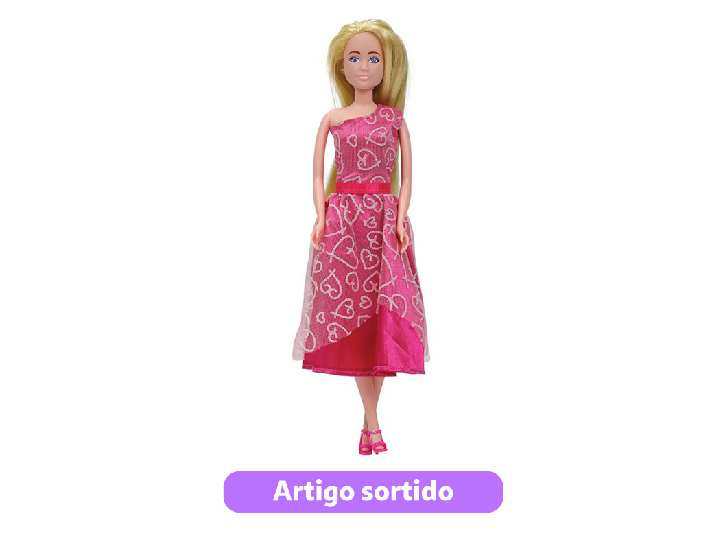 A MINHA BONECA PRINCESA ONE TWO FUN 29CM MODELOS SORTIDOS