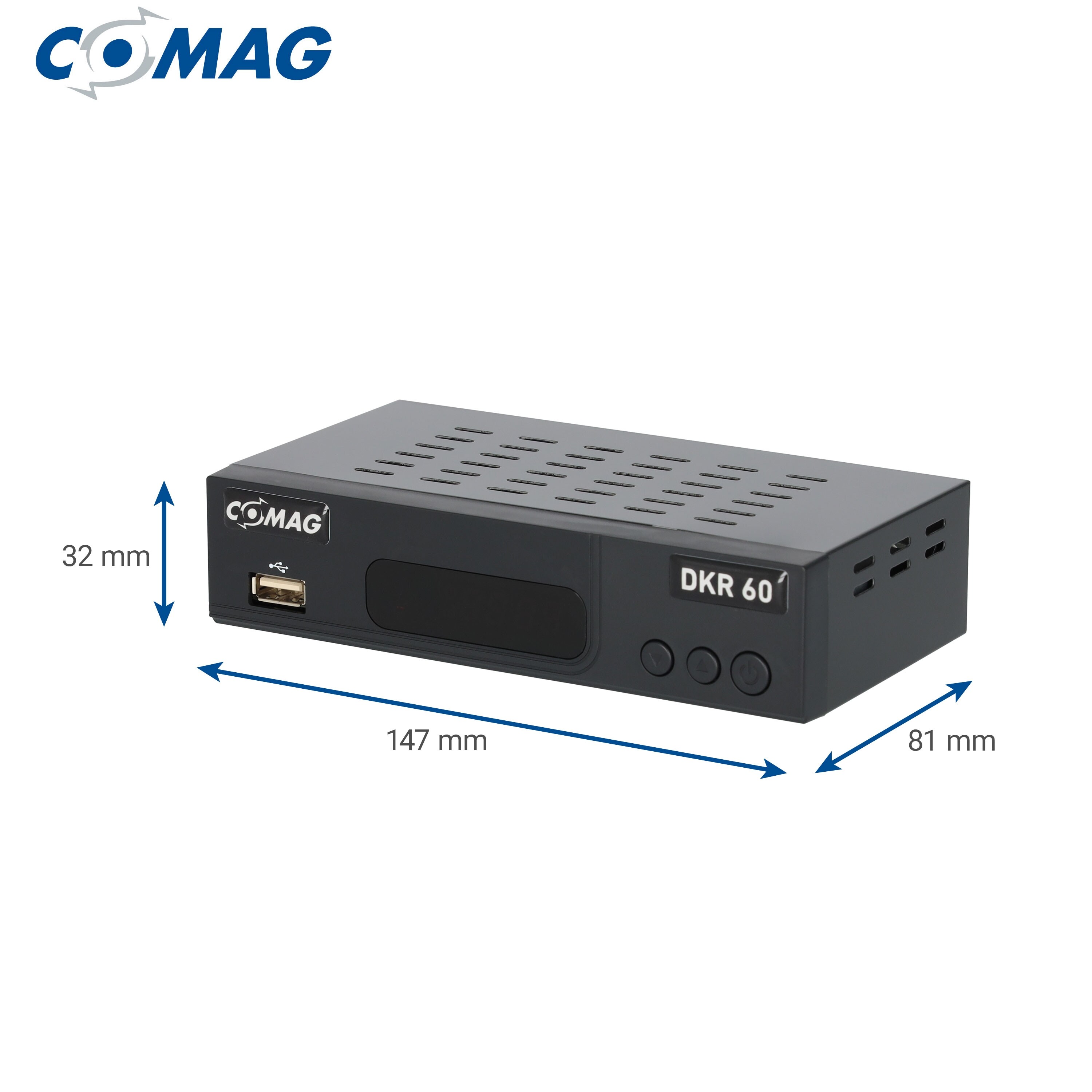 Comag DKR 60 HD HDTV Kabelreceiver mit PVR Funktion