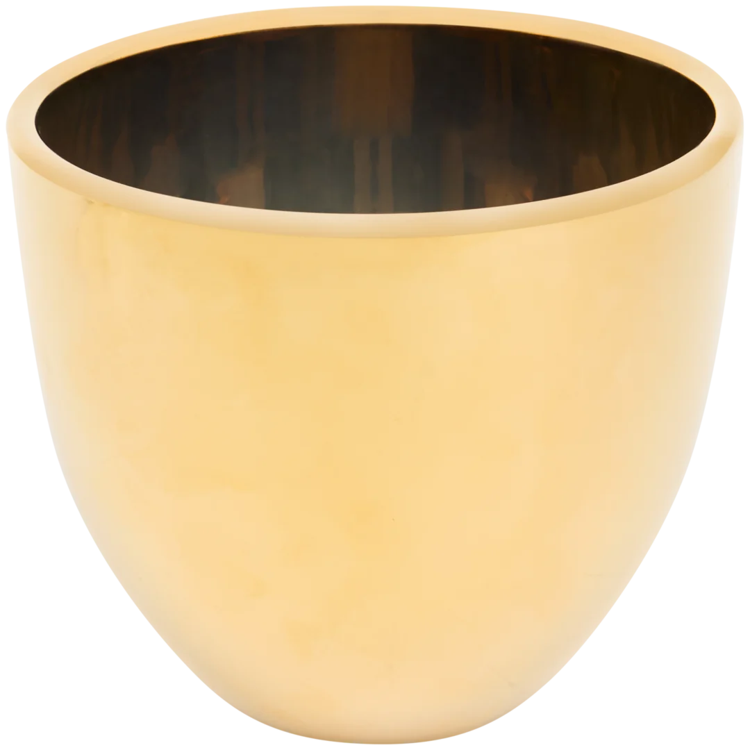 Cache-pot doré