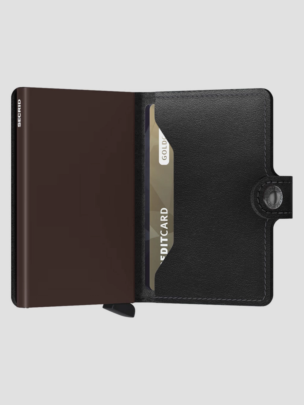 Secrid Mini Original Wallet black/brown