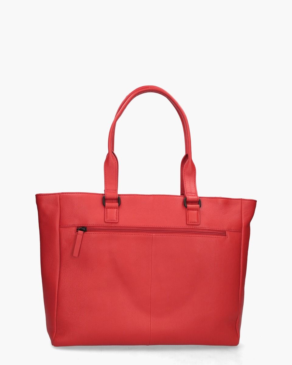 Burkely Minimal Mason Workbag Rood Tas