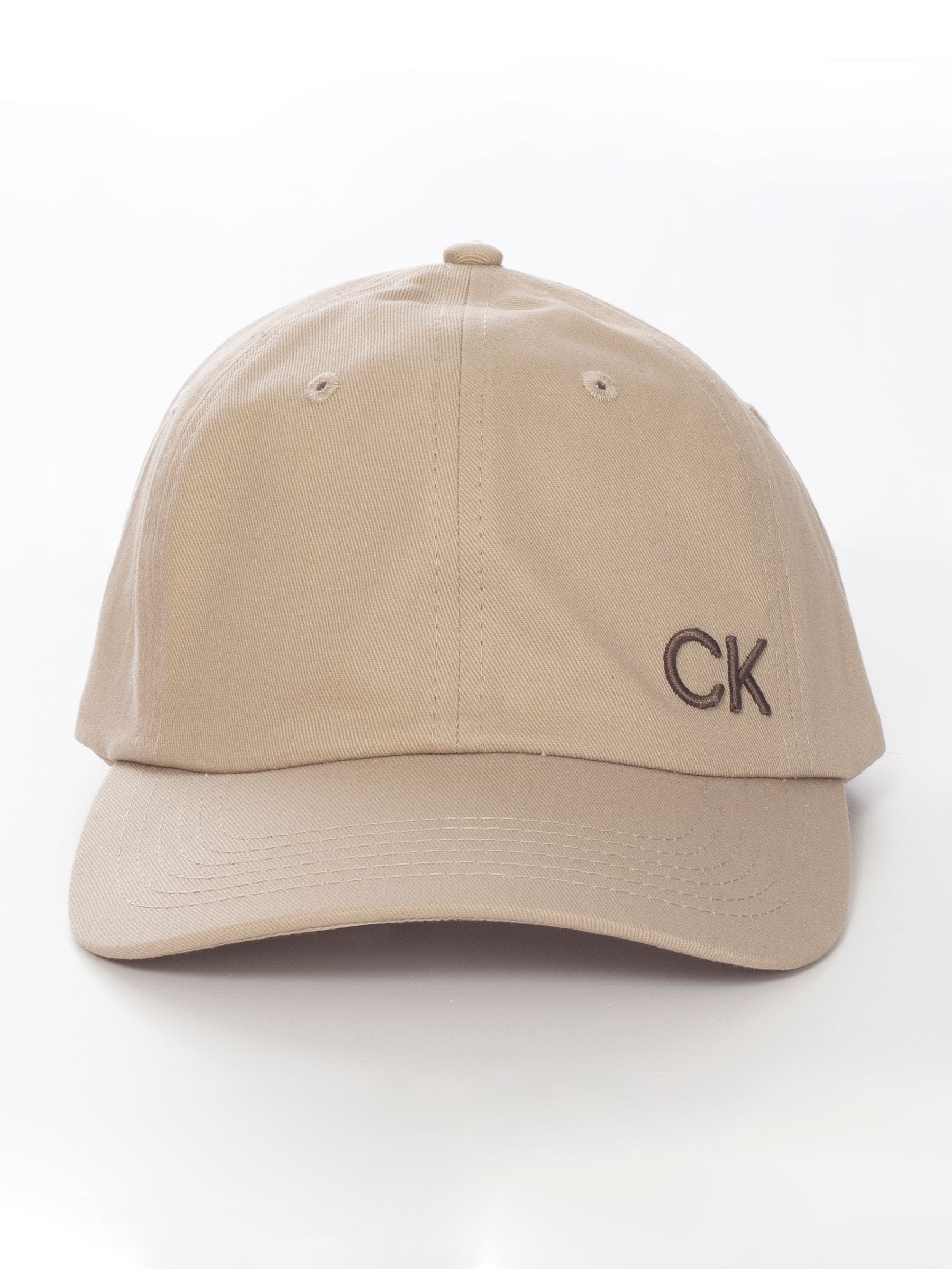 Calvin Klein Golf 100% Cotton Twill Brown Caps