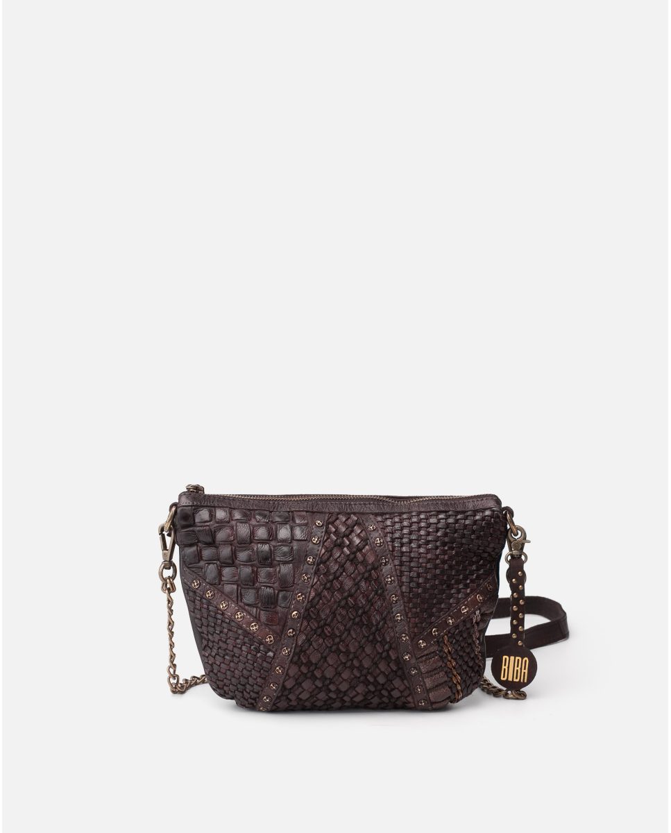 Biba Barcelona Carter Cross Bag Marron Oscuro