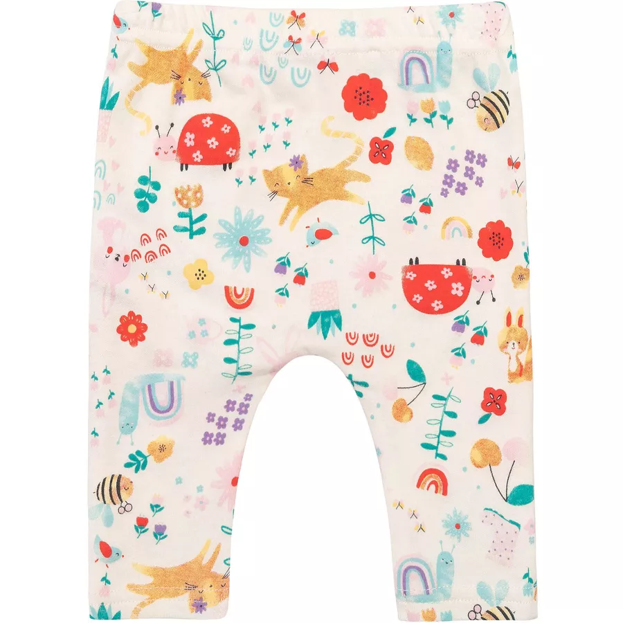 MINOTI 3er-Pack Leggings RosaCremeweiß
