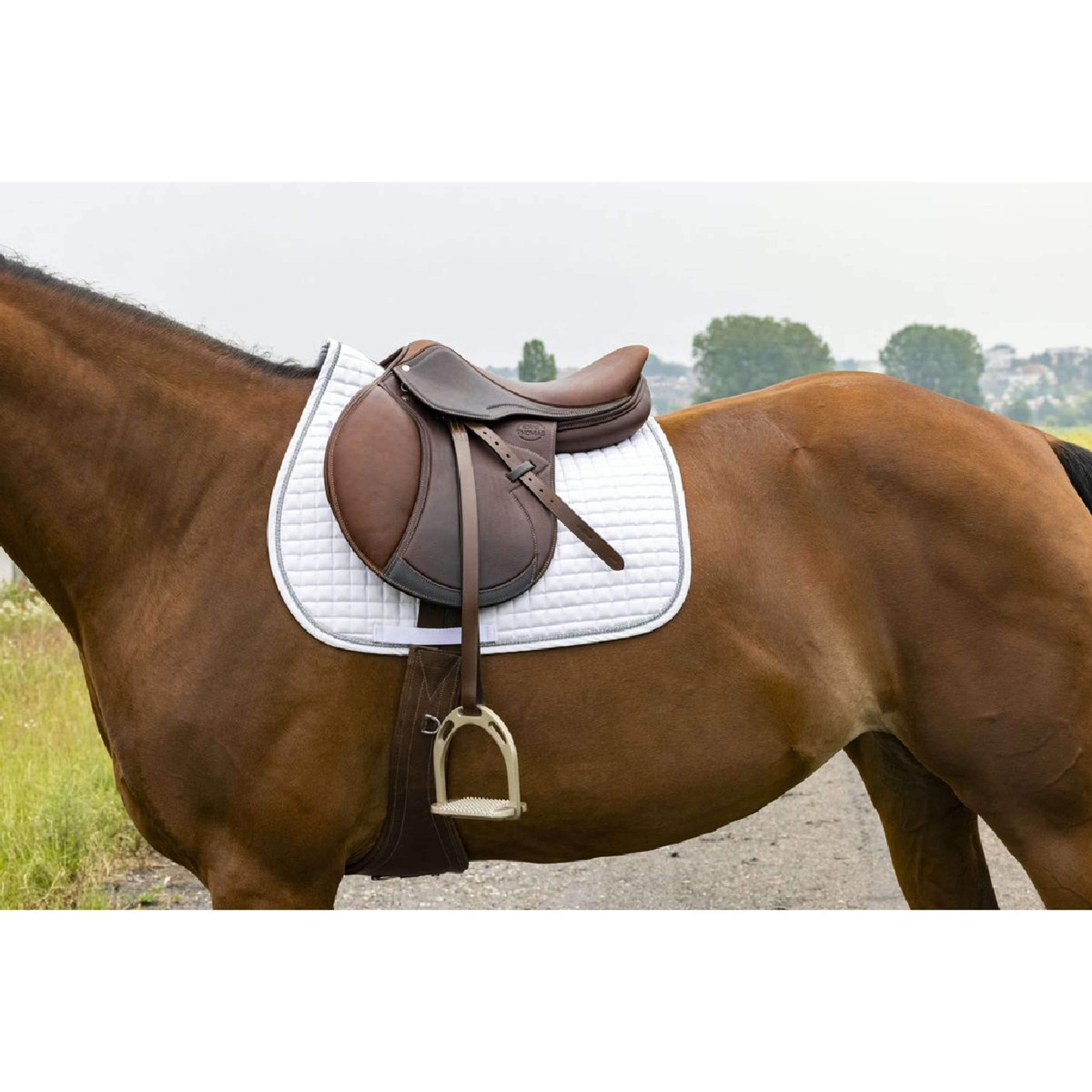 Riding World Zadeldekje Girly Wit