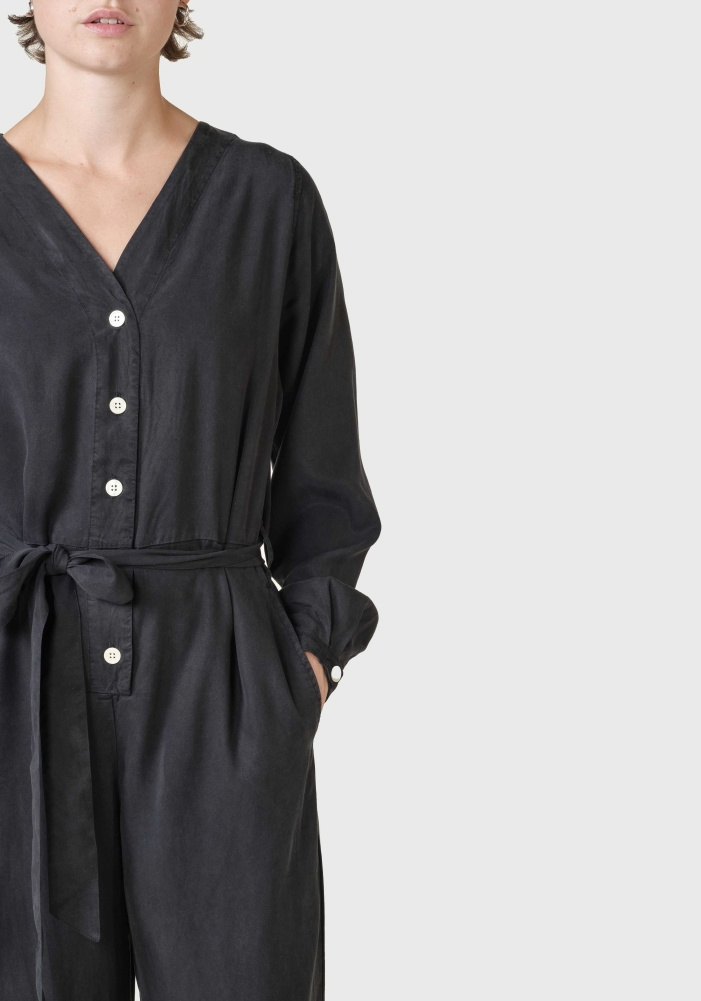 Klitmøller Collective Jumpsuit Marna Longsleeve Black