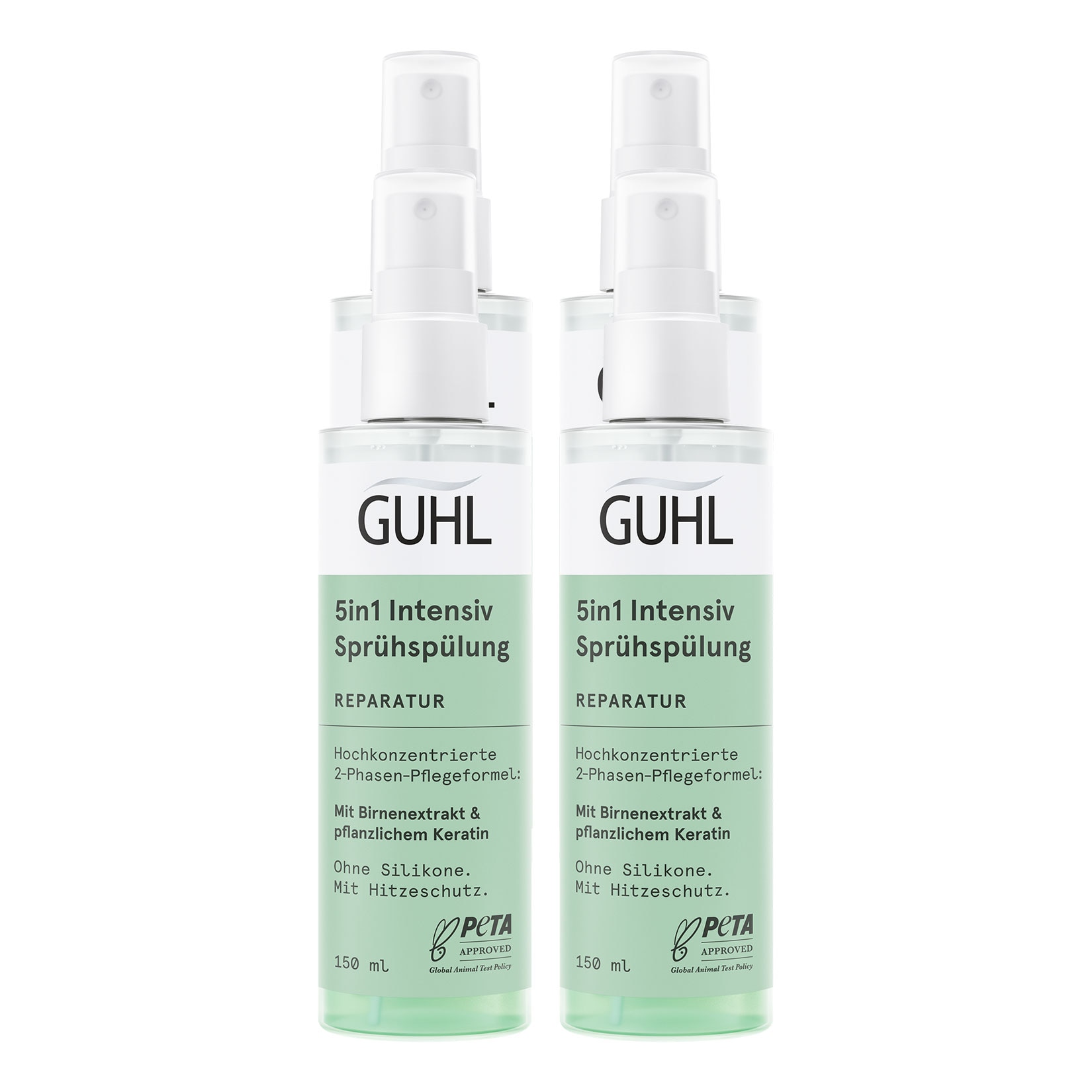 Guhl 5in1 Intensiv Sprühspülung Reparatur 150 ml, 4er Pack