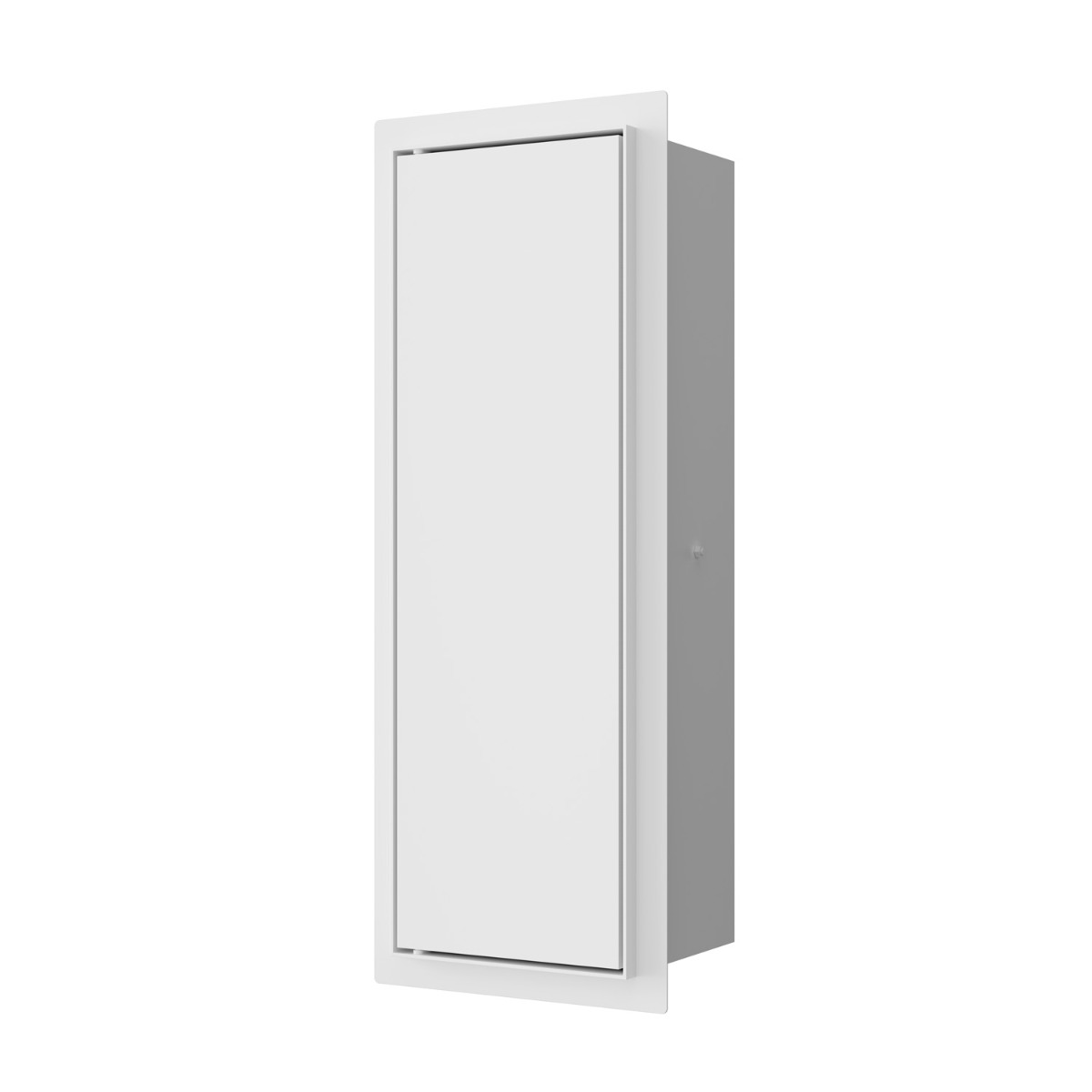 Saniclear Hide inbouw toiletborstel mat wit