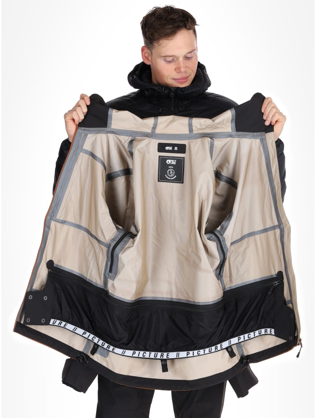 Broader 3L hardshell ski-jas heren
