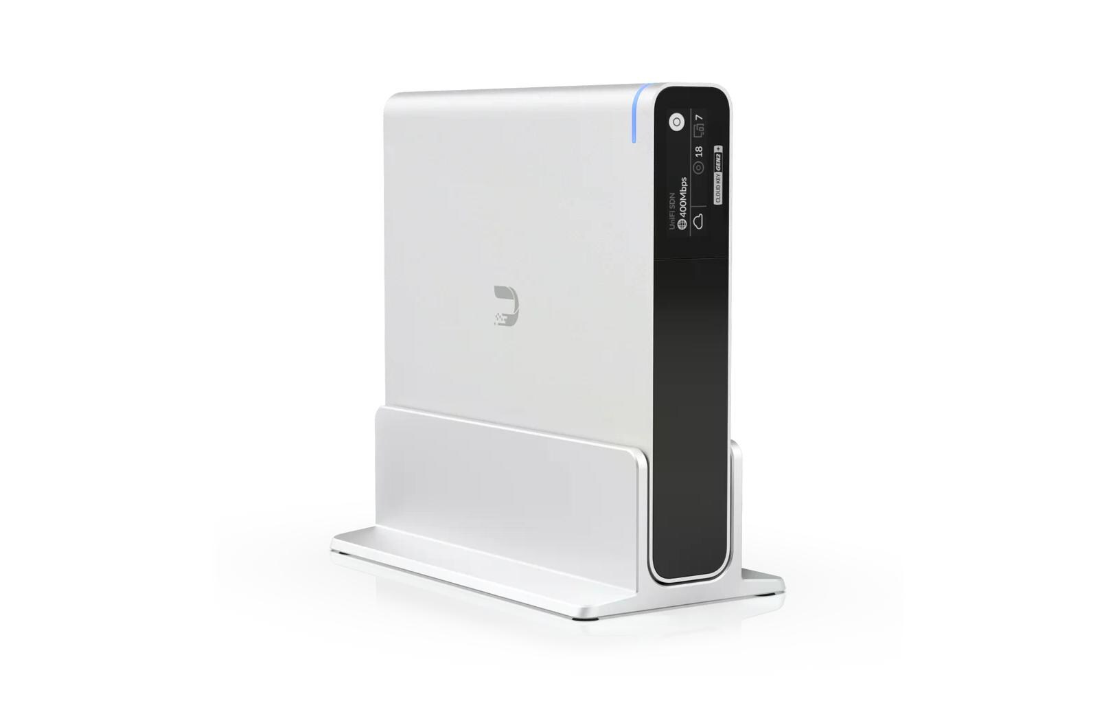 Cloud Key StandCloud Key G2 Plus in einer aufrechten Position