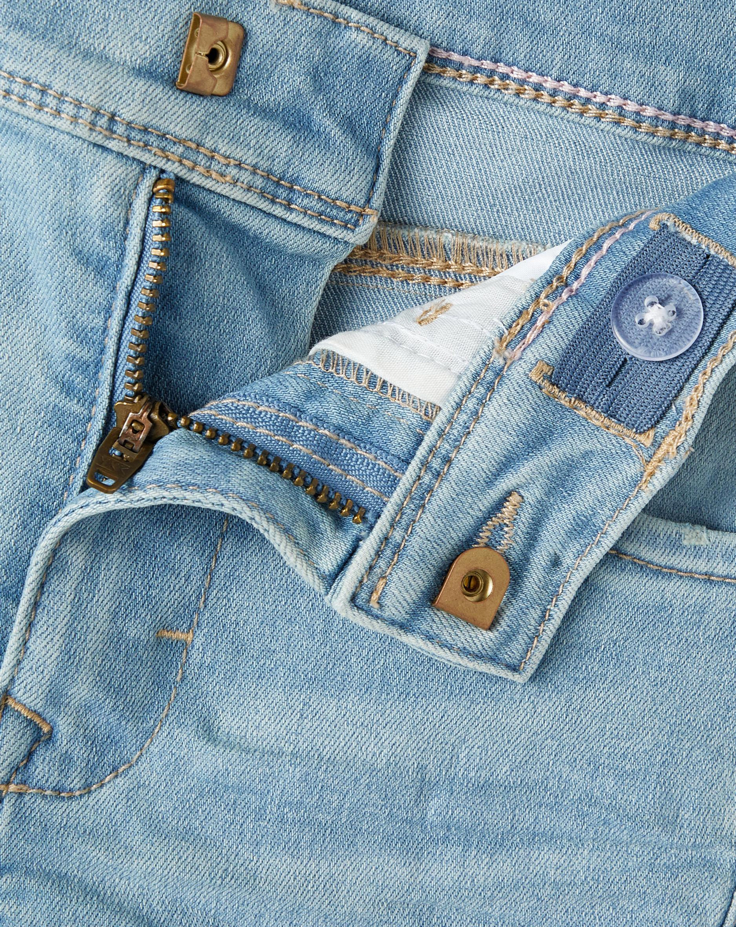 Jeanshose NKFPOLLY DNMTHRIS in light blue