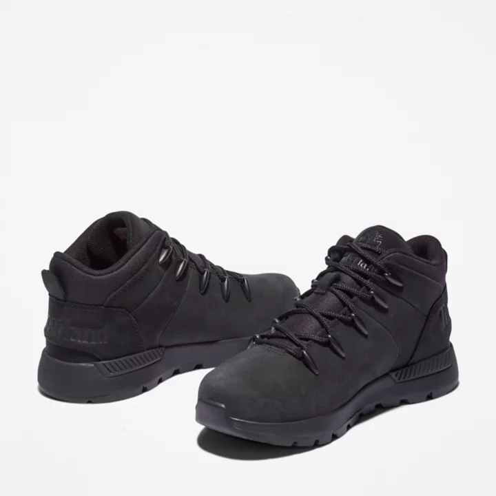 Bottine de randonnée Sprint Trekker pour enfant en noir