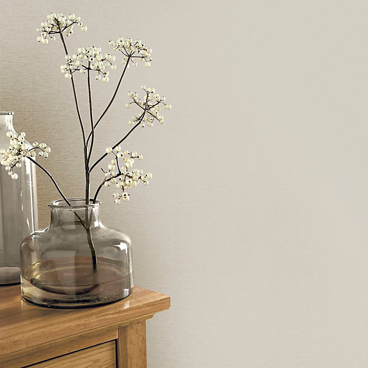 Papier peint vinyle sur intissé GoodHome Arceau beige