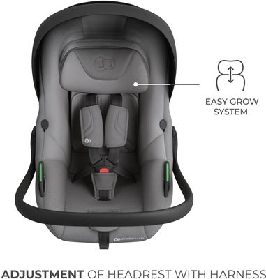 Kinderkraft I-LITE Babybilstol, Cool Grey