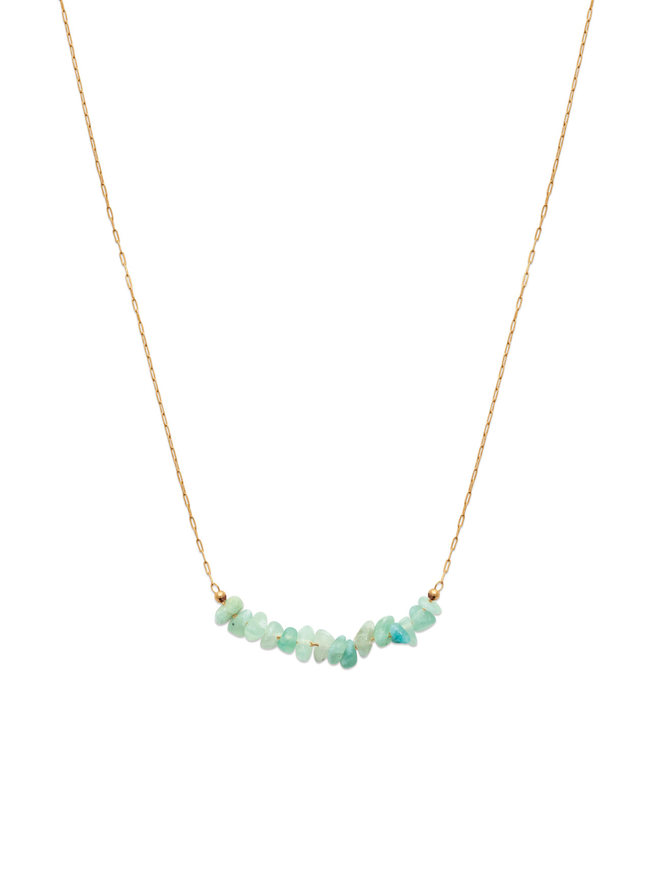 Collier quartzite verte
