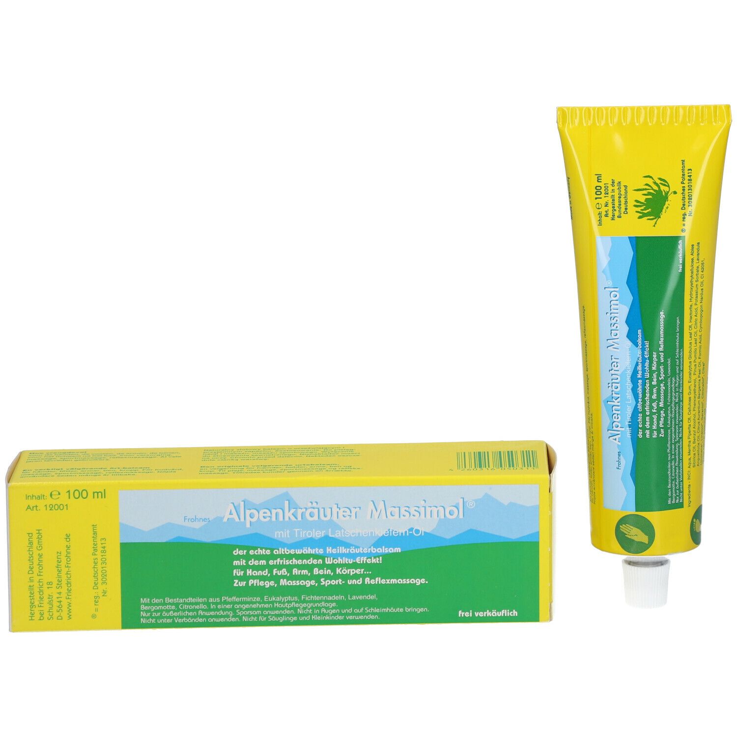 Alpenkräuter Massimol® Heilkräuterbalsam