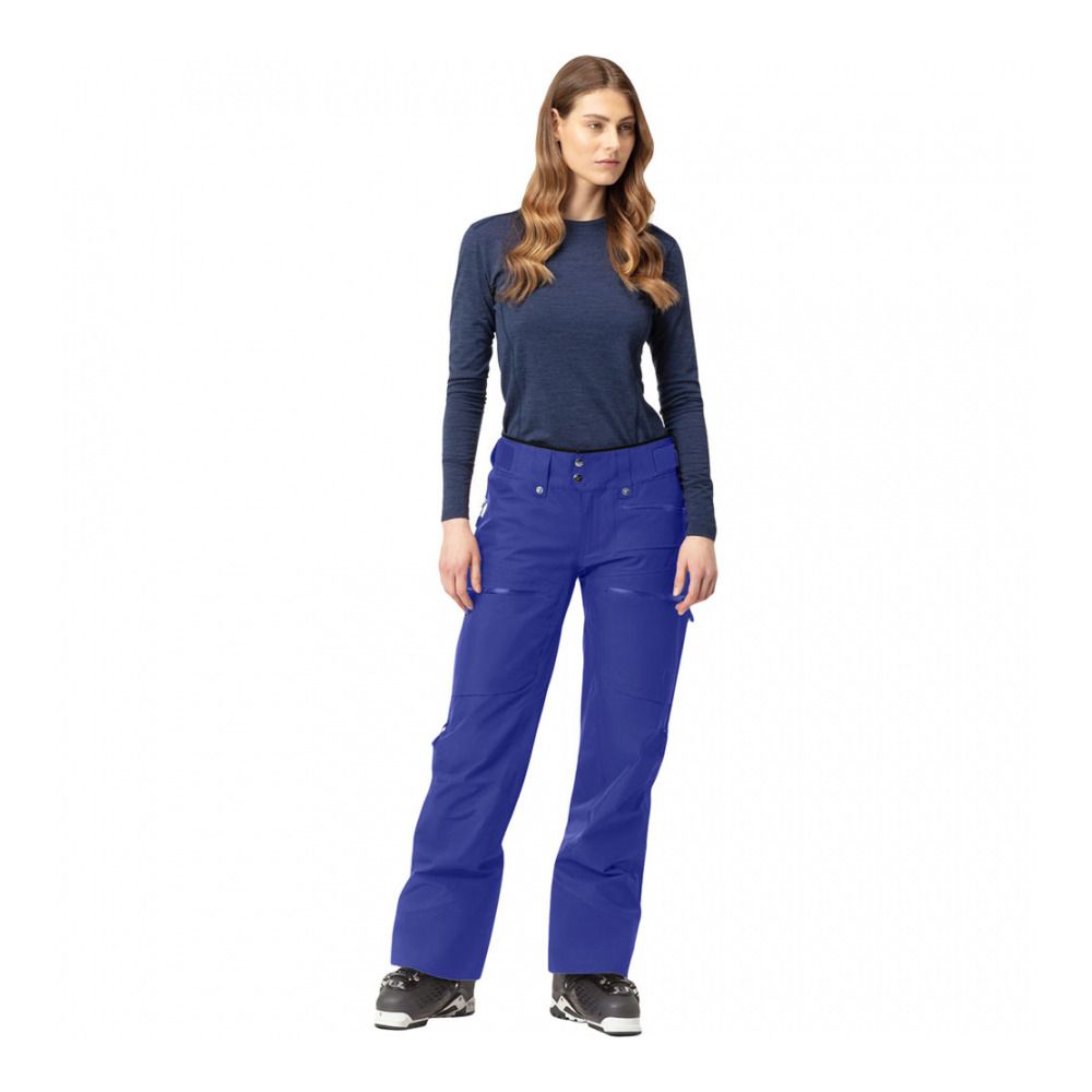 Norrona LOFOTEN GORE-TEX INSULATED - Pantalon ski Femme royal blue
