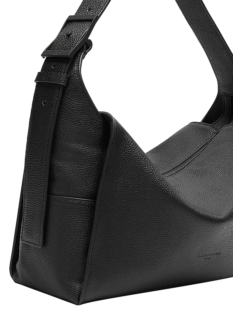 LIEBESKIND BERLIN Ledertasche - Hobo Bag LOU Medium schwarz