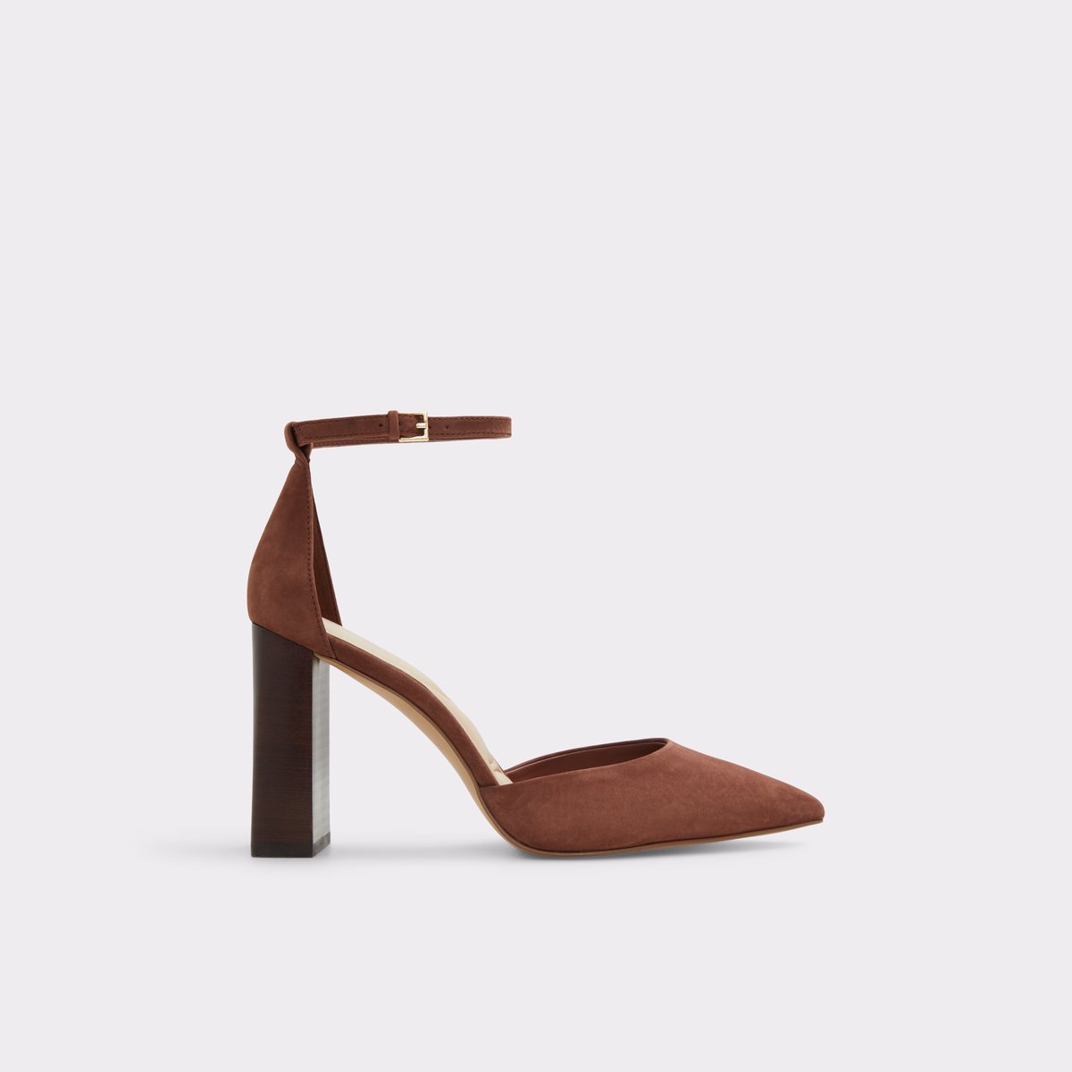 Millgate Dark Brown Women Block Heels