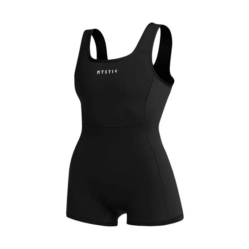Combinaison short jane MYSTIC Lunar Short Jane 2/2mm Bzip Black