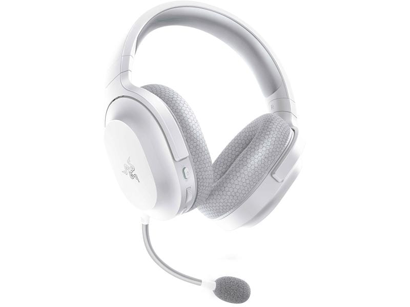 Razer Headset Barracuda X [2022] Mercury Kabelloses Multiplattform-Gaming-Headset für PC, Konsolen und mobile Geräte