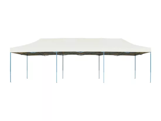 Tente de réception pliable escamotable 3x9 m crème