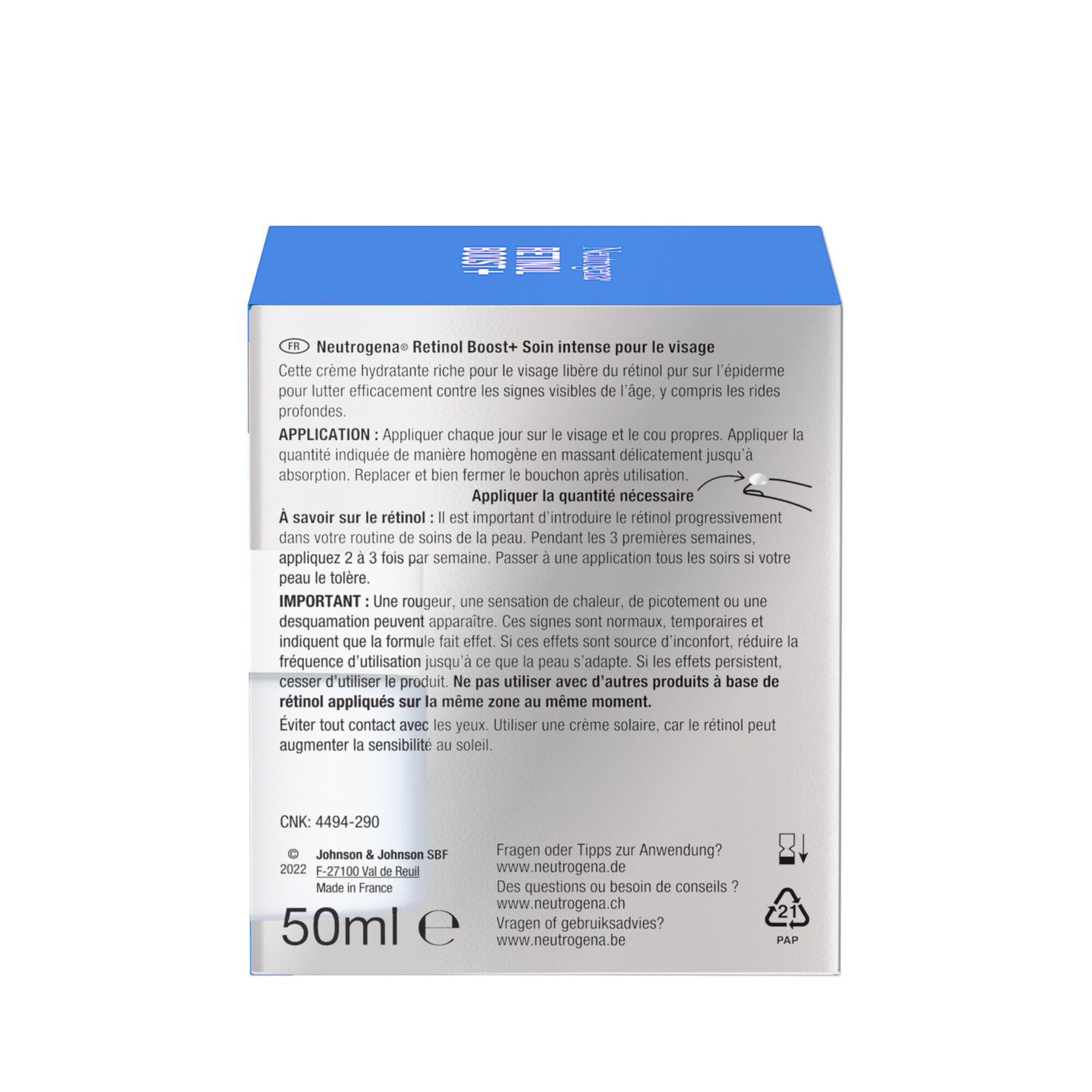 Neutrogena Retinol Boost Plus Intensive Gesichtspflege