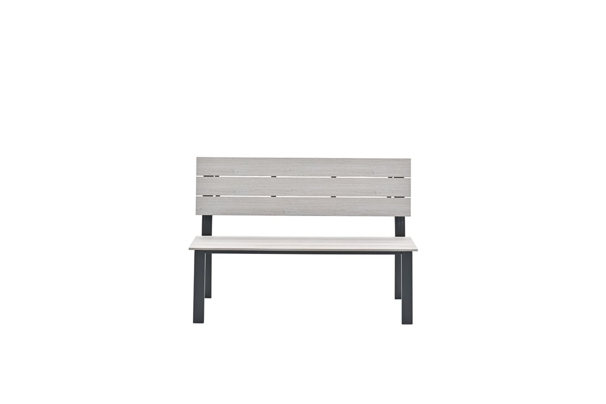 Garden Impressions Jondal parkbank L125 cm- carbon black