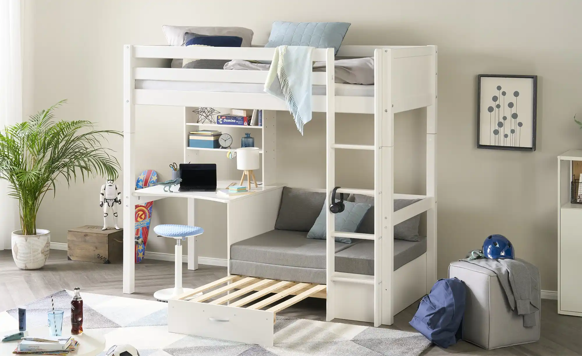 FLEXA Hochbett Hygge