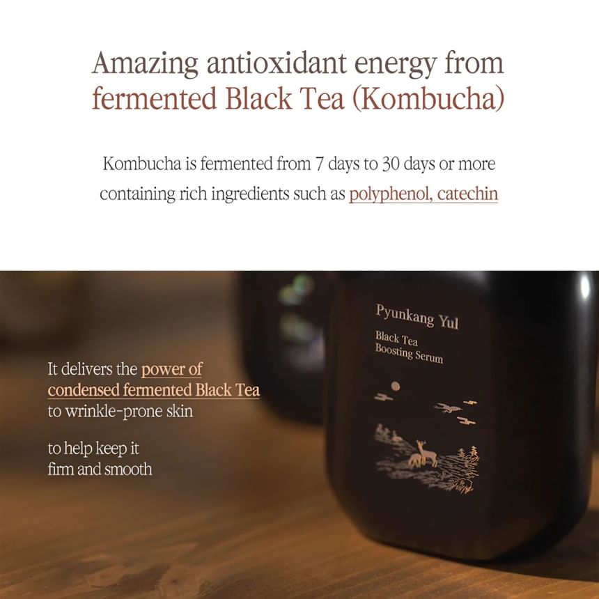 Pyunkang Yul - Zwarte thee boostend serum
