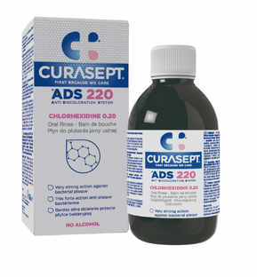 Curasept ADS 220 Mondspoeling 0.20% CHX 200ML