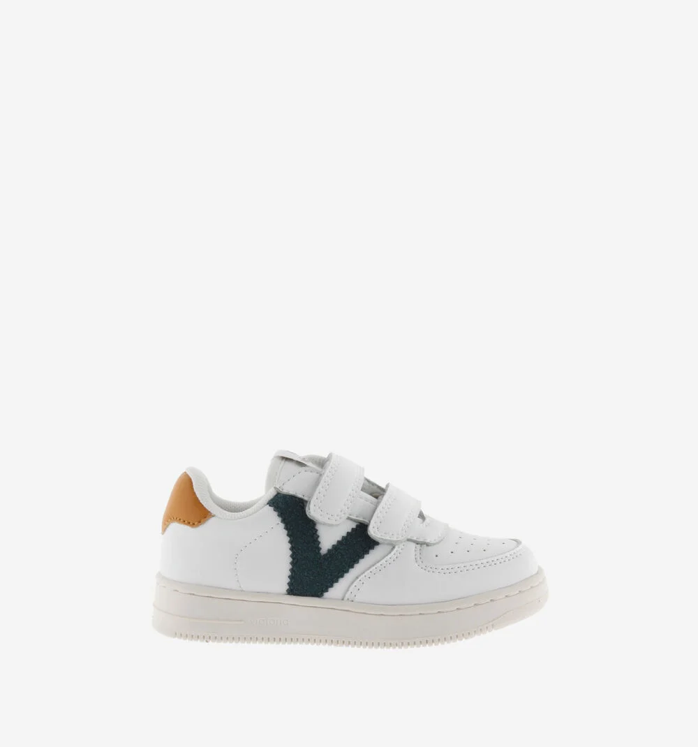 TIEMPO BASKETS CONTRASTANTES Baskets de sport pour enfant VERDE