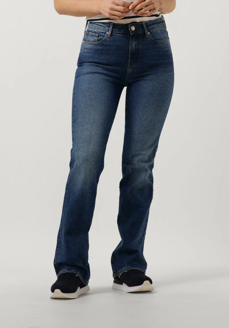 TOMMY HILFIGER blauwe tommy hilfiger flared jeans bootcut rw paty